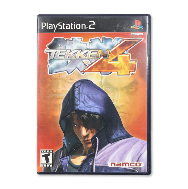 Tekken 4 for Sony PlayStation 2 - Case front cover - Complete in box or case and game.