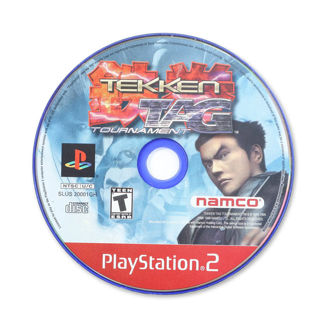 Tekken Tag Tournament [Greatest Hits] for Sony PlayStation 2 - Disc front with label - Game only.