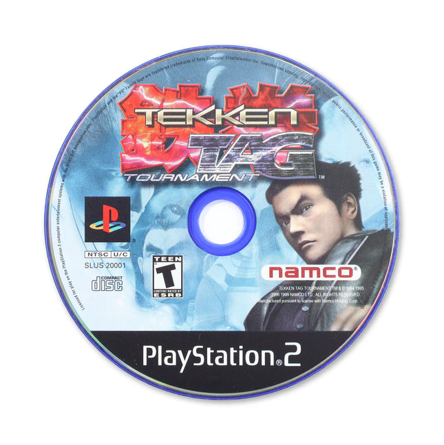 Tekken Tag Tournament for Sony PlayStation 2 - Disc front with label - Game only.