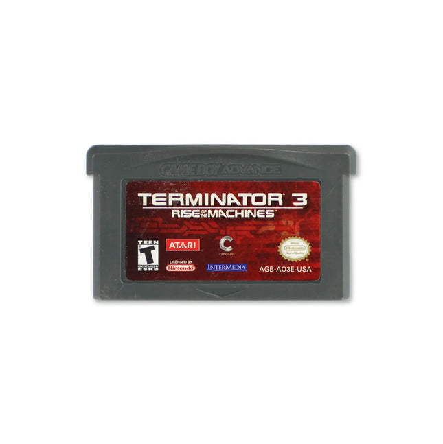 Terminator 3 Rise of the Machines for Nintendo Game Boy Advance - Cartridge front with label - Game only.