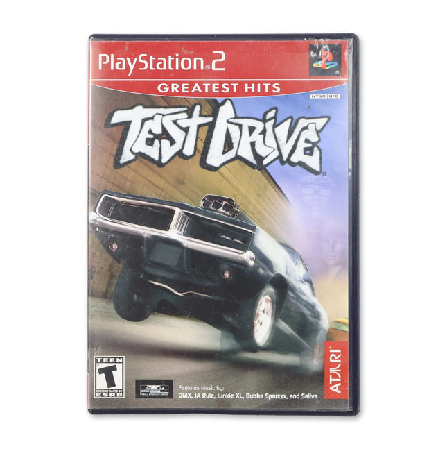 Test Drive [Greatest Hits] for Sony PlayStation 2 - Case front cover - Complete in box or case and game.