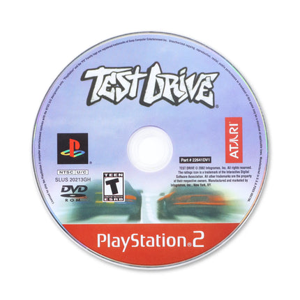 Test Drive [Greatest Hits] for Sony PlayStation 2 - Disc front with label - Game only.