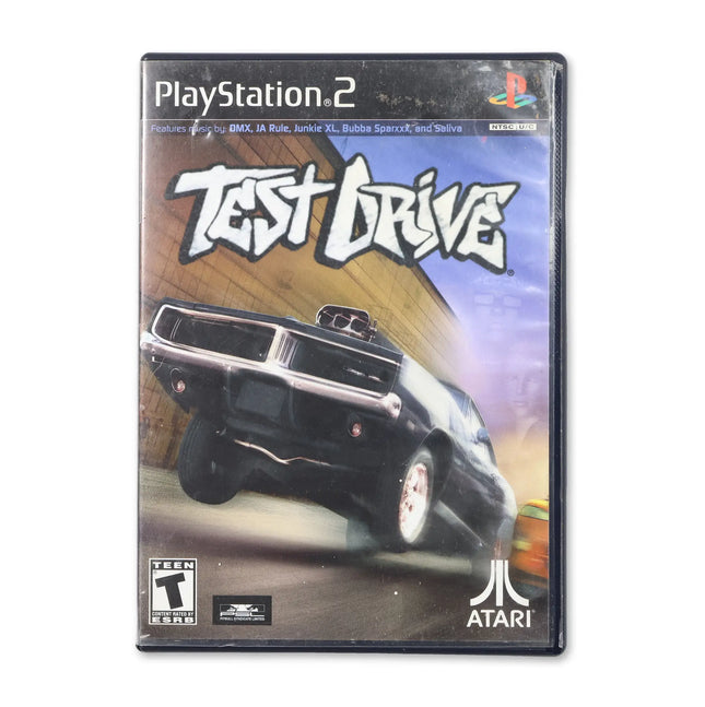 Test Drive for Sony PlayStation 2 - Case front cover - Complete in box or case and game.