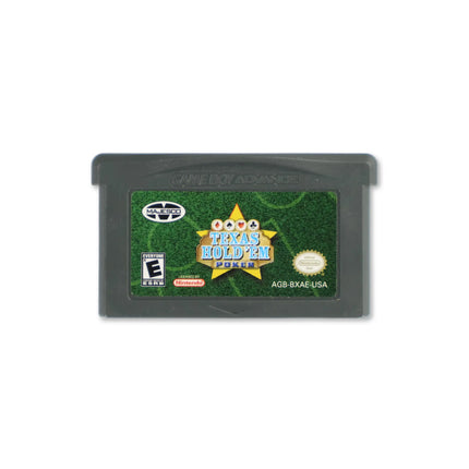 Texas Hold Em Poker for Nintendo Game Boy Advance - Cartridge front with label - Game only.