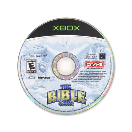 The Bible Game for Microsoft Xbox - Disc front with label - Game only.