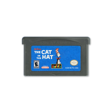 The Cat in the Hat for Nintendo Game Boy Advance - Cartridge front with label - Game only.
