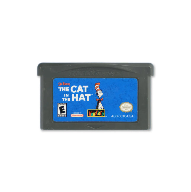 The Cat in the Hat for Nintendo Game Boy Advance - Cartridge front with label - Game only.