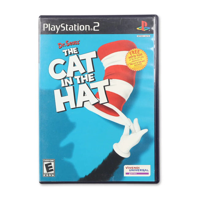 The Cat in the Hat for Sony PlayStation 2 - Case front cover - Complete in box or case and game.