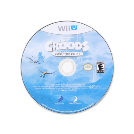 The Croods: Prehistoric Party for Wii U - Cartridge front with label - Game only.
