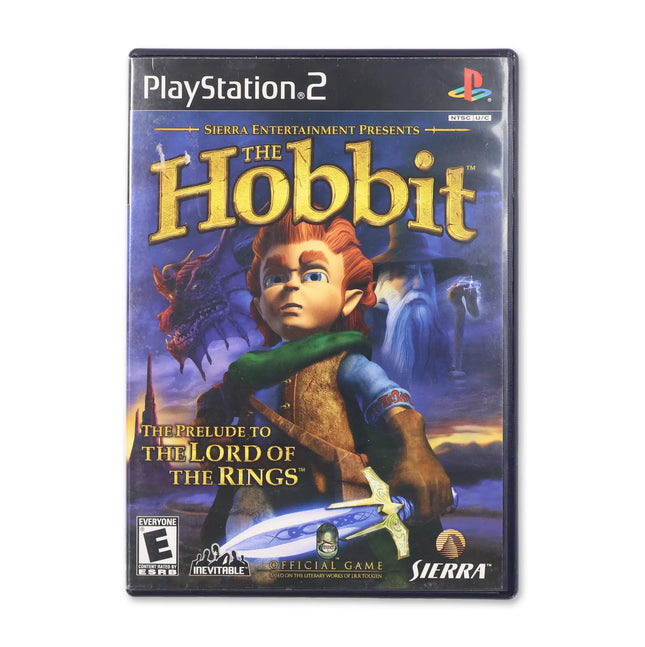 The Hobbit for Sony PlayStation 2 - Case front cover - Complete in box or case and game.