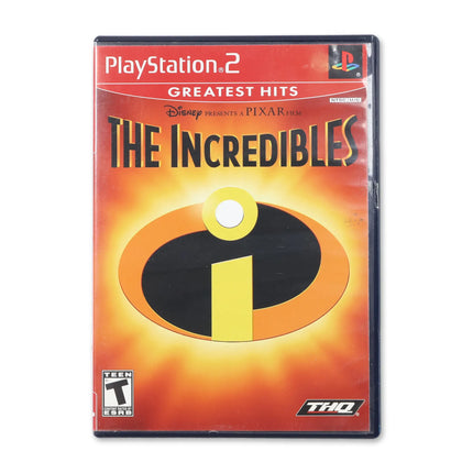 The Incredibles [Greatest Hits] for Sony PlayStation 2 - Case front cover - Complete in box or case and game.