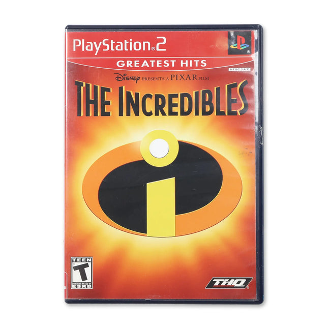 The Incredibles [Greatest Hits] for Sony PlayStation 2 - Case front cover - Complete in box or case and game.