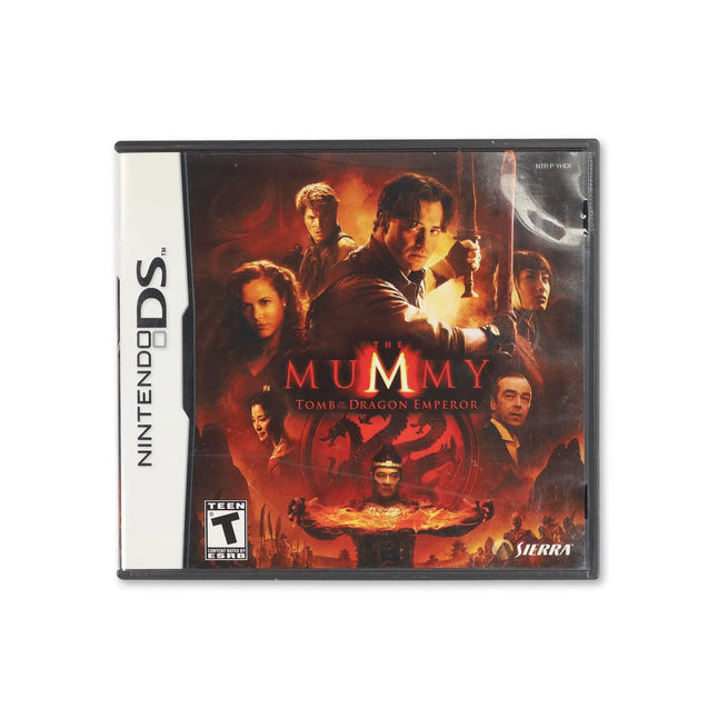 The Mummy Tomb of the Dragon Emperor for Nintendo DS - Box front - Complete in box or box and game.