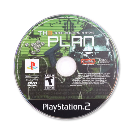 The Plan for Sony PlayStation 2 - Disc front with label - Game only.