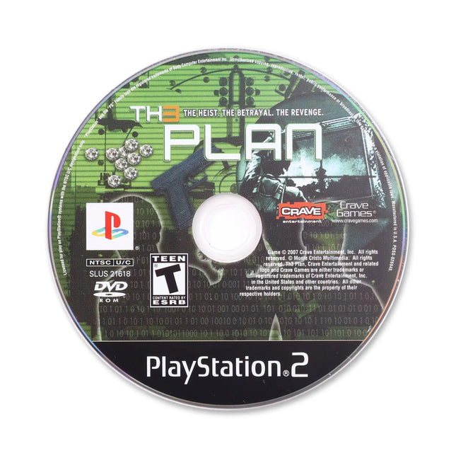 The Plan for Sony PlayStation 2 - Disc front with label - Game only.