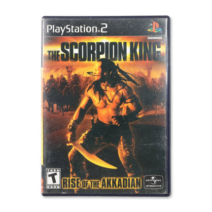 The Scorpion King Rise of the Akkadian for Sony PlayStation 2 - Case front cover - Complete in box or case and game.