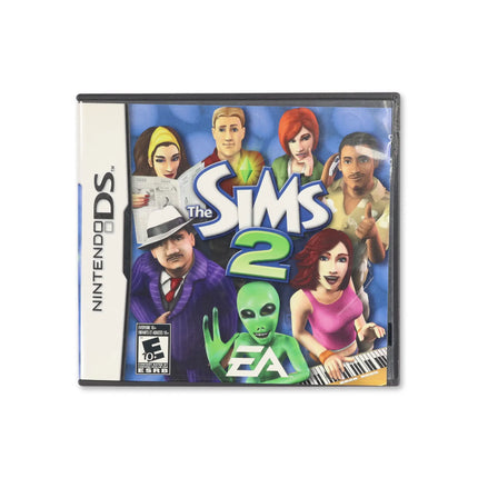 The Sims 2 for Nintendo DS - Box front - Complete in box or box and game.