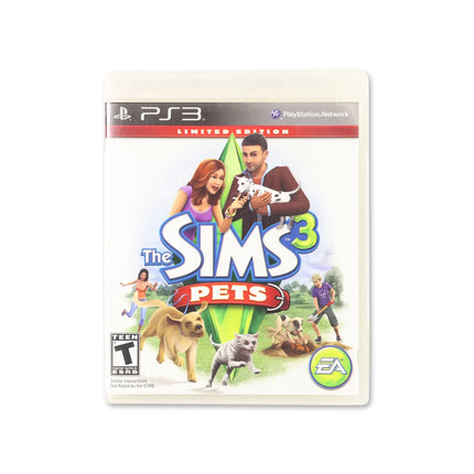 The Sims 3: Pets [Limited Edition] for PlayStation 3 - Box front - Complete in box or box and game.