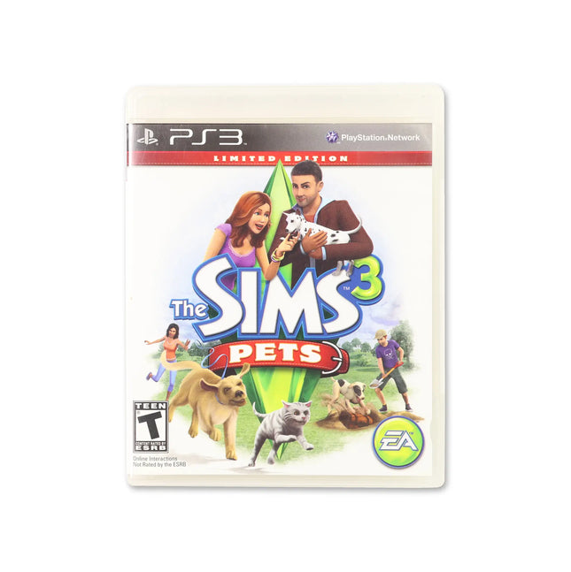 The Sims 3: Pets [Limited Edition] for PlayStation 3 - Box front - Complete in box or box and game.