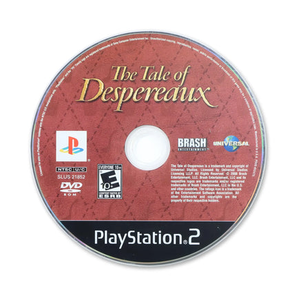 The Tale of Despereaux for Sony PlayStation 2 - Disc front with label - Game only.