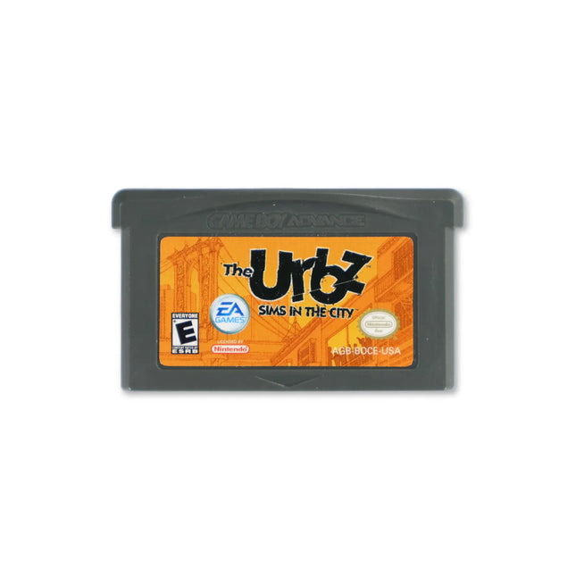 The Urbz Sims in the City for Nintendo Game Boy Advance - Cartridge front with label - Game only.