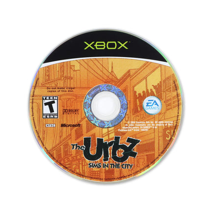 The Urbz Sims in the City for Microsoft Xbox - Disc front with label - Game only.