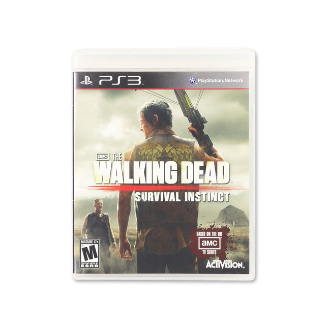 The Walking Dead: Survival Instinct for PlayStation 3 - Box front - Complete in box or box and game.