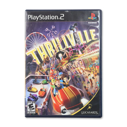 Thrillville for Sony PlayStation 2 - Case front cover - Complete in box or case and game.