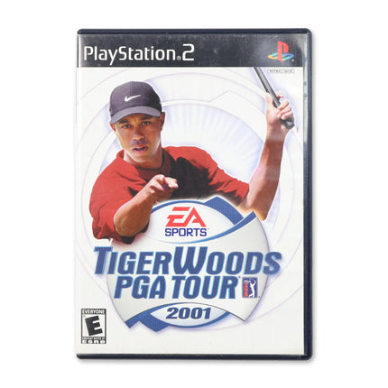 Tiger Woods 2001 for Sony PlayStation 2 - Case front cover - Complete in box or case and game.