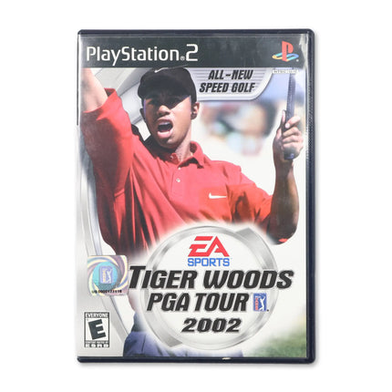 Tiger Woods 2002 for Sony PlayStation 2 - Case front cover - Complete in box or case and game.