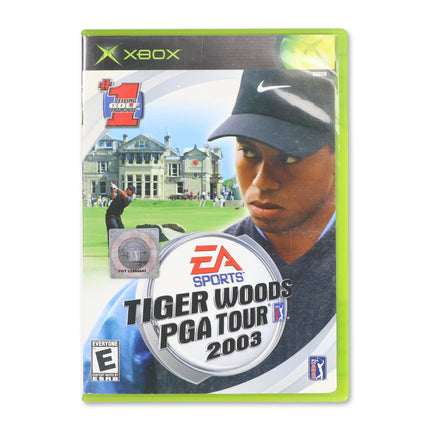 Tiger Woods 2003 for Microsoft Xbox - Case front cover - Complete in box or case and game.