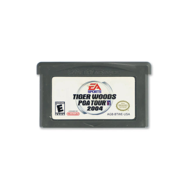 Tiger Woods 2004 for Nintendo Game Boy Advance - Cartridge front with label - Game only.