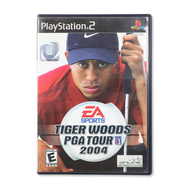 Tiger Woods 2004 for Sony PlayStation 2 - Case front cover - Complete in box or case and game.