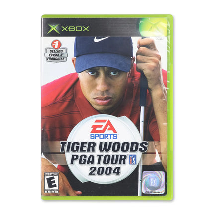 Tiger Woods 2004 for Microsoft Xbox - Case front cover - Complete in box or case and game.