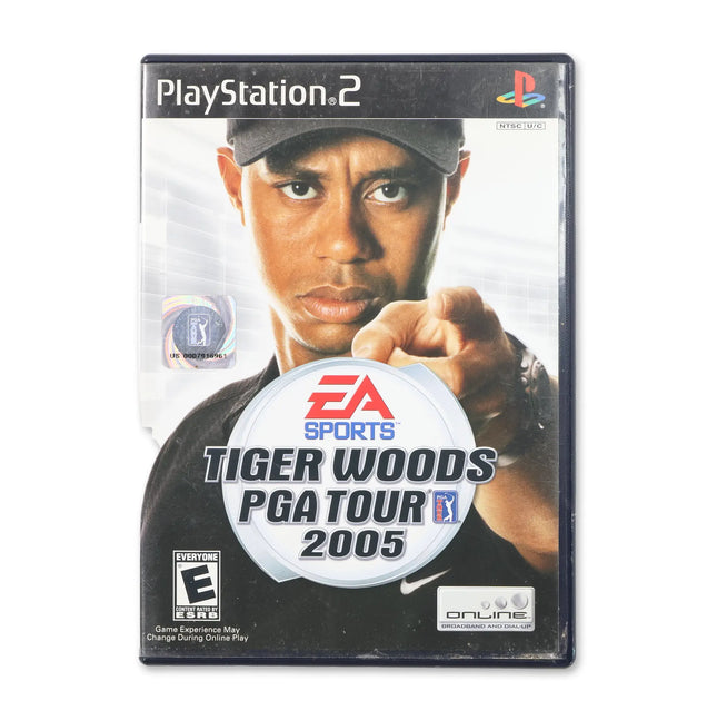 Tiger Woods 2005 for Sony PlayStation 2 - Case front cover - Complete in box or case and game.