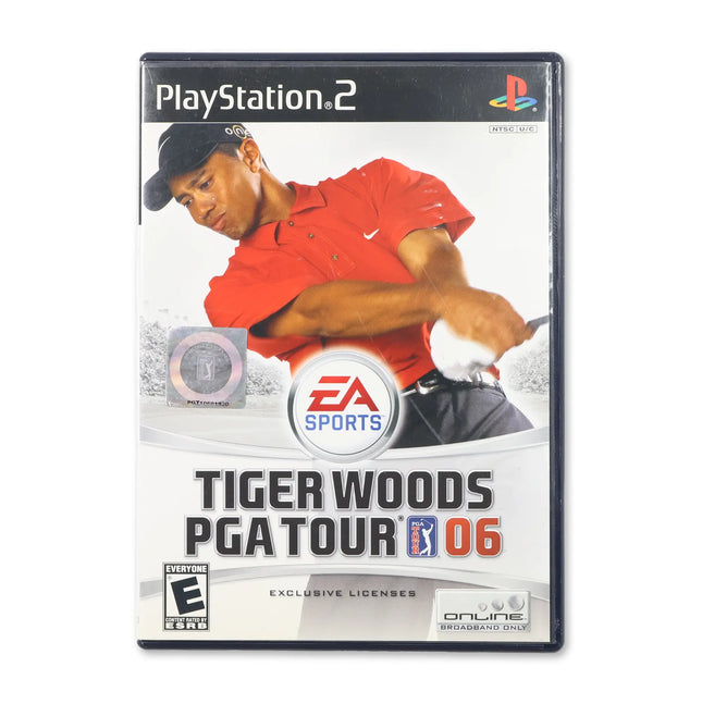 Tiger Woods 2006 for Sony PlayStation 2 - Case front cover - Complete in box or case and game.