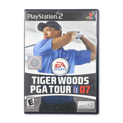 Tiger Woods 2007 for Sony PlayStation 2 - Case front cover - Complete in box or case and game.