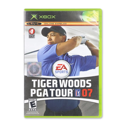 Tiger Woods 2007 for Microsoft Xbox - Case front cover - Complete in box or case and game.
