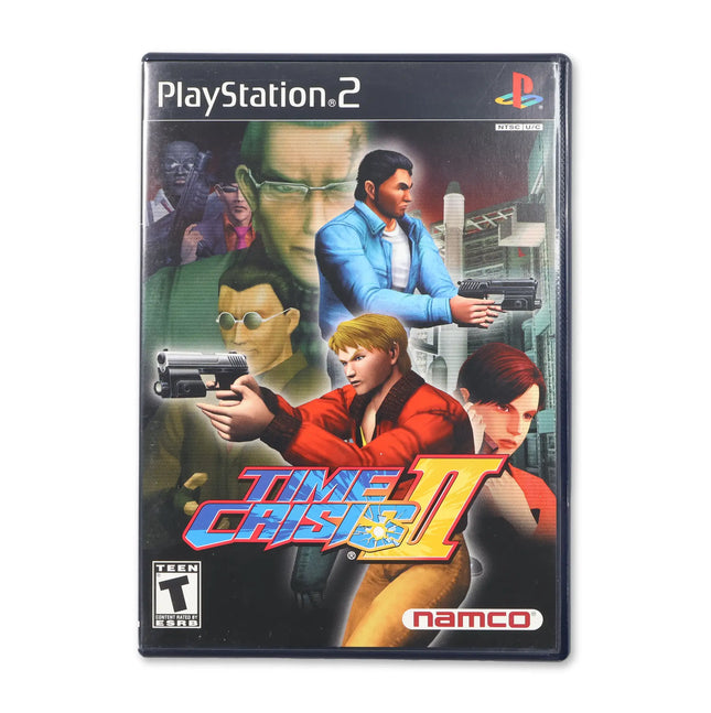 Time Crisis 2 for Sony PlayStation 2 - Case front cover - Complete in box or case and game.