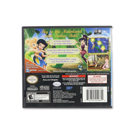 Tinker Bell and the Great Fairy Rescue for Nintendo DS - Box back - Product gallery.