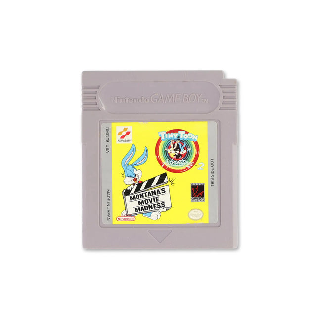 Tiny Toon Adventures 2 Montana's Movie Madness-GB-Cartridge-Front