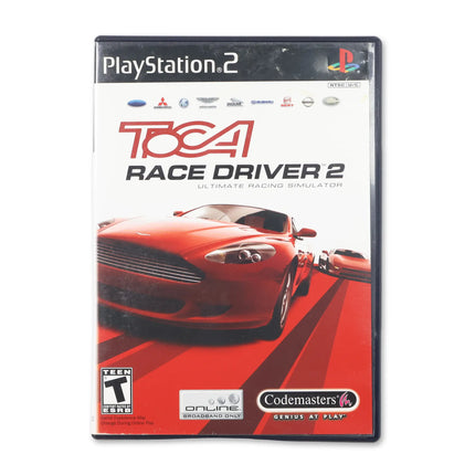Toca Race Driver 2 for Sony PlayStation 2 - Case front cover - Complete in box or case and game.