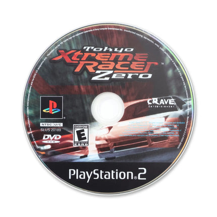 Tokyo Xtreme Racer Zero for Sony PlayStation 2 - Disc front with label - Game only.