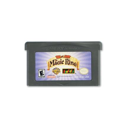 Tom and Jerry Magic Ring for Nintendo Game Boy Advance - Cartridge front with label - Game only.
