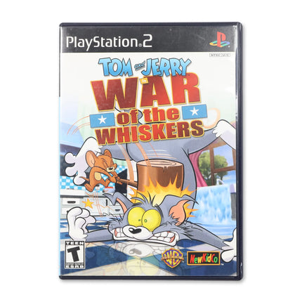 Tom and Jerry War of Whiskers for Sony PlayStation 2 - Case front cover - Complete in box or case and game.