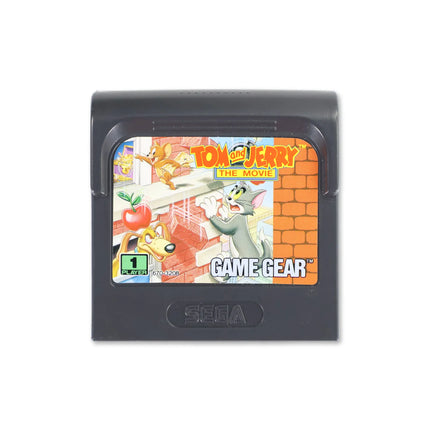 Tom and Jerry the Movie for gg - Cartridge front with label - Game only.