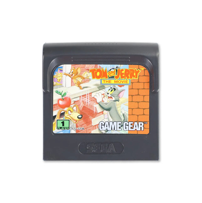 Tom and Jerry the Movie for gg - Cartridge front with label - Game only.