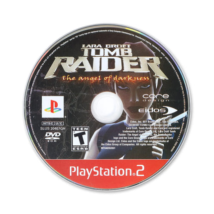 Tomb Raider Angel of Darkness [Greatest Hits] for Sony PlayStation 2 - Disc front with label - Game only.