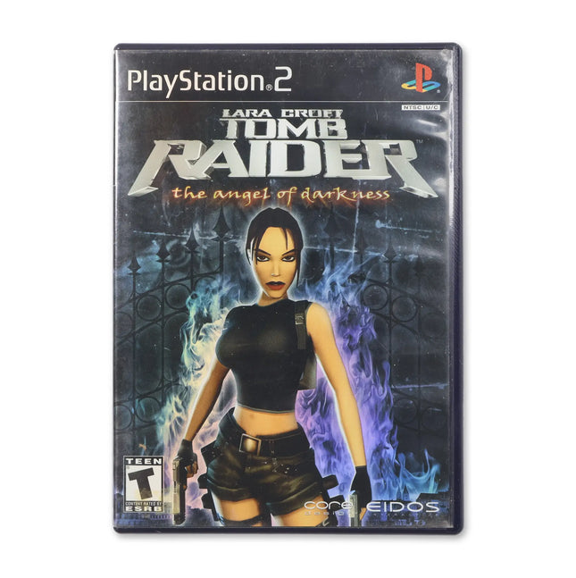 Tomb Raider Angel of Darkness for Sony PlayStation 2 - Case front cover - Complete in box or case and game.
