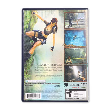 Tomb Raider Legend for Sony PlayStation 2 - Case back cover - Product gallery.
